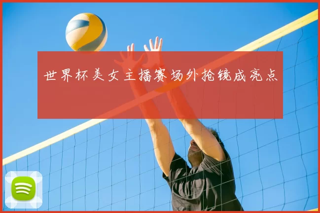 世界杯美女主播赛场外抢镜成亮点