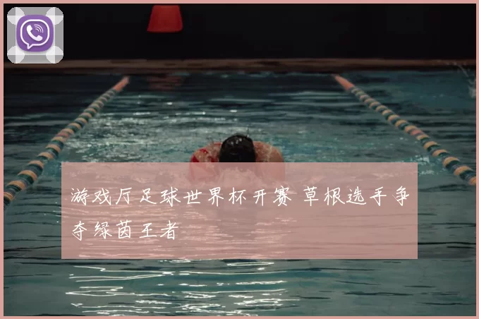 游戏厅足球世界杯开赛 草根选手争夺绿茵王者