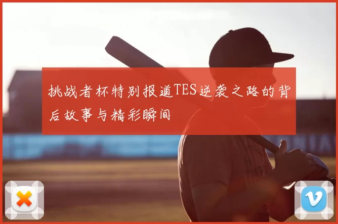 挑战者杯特别报道TES逆袭之路的背后故事与精彩瞬间